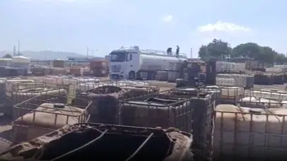 İzmir Torbalı’da asit tankı patladı: 16 araç hasar gördü, 1 kişi yaralandı