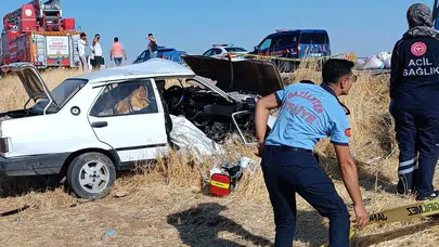 Gaziantep'te trafik kazası: 1 ölü, 1 yaralı