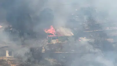 Kocaeli’de otluk alanda yangın