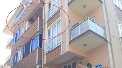 Balıkesir'de balkondan düşen kadın öldü