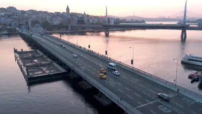 Yeni Galata Köprüsü çalışmalar nedeniyle bu gece trafiğe kapatılacak!