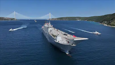 İstanbul Boğazı'nda tarihi anlar!