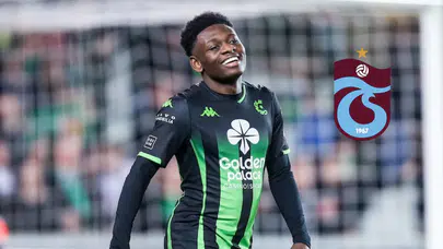 Trabzonspor, Kazeem Olaigbe ile 4+1 yıllık sözleşme imzalayacak!