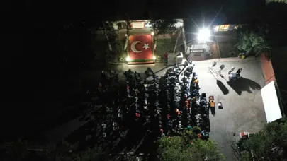 Kars'ta sosyal uyum kapsamında hükümlülere sinema gösterimi yapıldı!