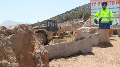 Konya'da 3 tonluk mermerin altında kalan genç mühendis öldü