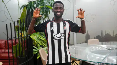 Beşiktaş'ın yeni transferi Wilfred Ndidi, İstanbul'a geldi
