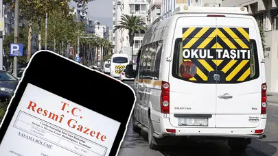 Okul servisleriyle ilgili yeni karar