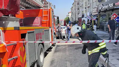 Erzurum'da güzellik merkezinde yangın! 1 kişi dumandan etkilendi