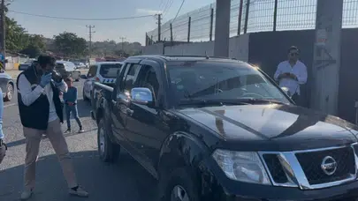 Tekirdağ'da baba ile oğlunun bulunduğu araca kurşun yağdırdılar