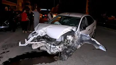 Aksaray'da ağacı ve direği deviren sürücü, kayıplara karıştı