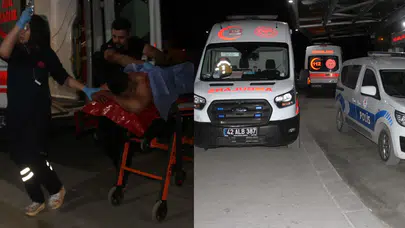 Konya'da bir vatandaş tanımadığı bir kişi tarafından bıçaklandı!