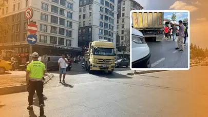 Eyüpsultan’da hafriyat kamyonu kadını ezdi!