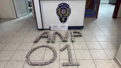 Bavulundan binlerce uyuşturucu hap çıktı!