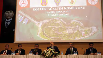 Aydın’da İçişleri Bakanlığı Kolluk Gözetim Komisyonu toplantısı gerçekleşti