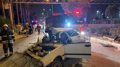 Hatay'da korkunç kaza! Kamyonla otomobil çarpıştı: 1 ölü, 3 yaralı!