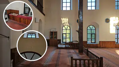 Balıkesir'de tarihi cami depremde hasar gördü!