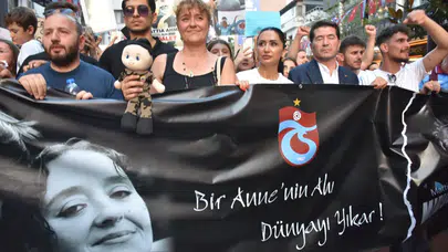 Mattia Ahmet Minguzzi için Trabzon'da yürüyüş düzenlendi