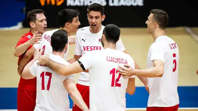 A Milli Erkek Voleybol Takımı, hazırlık maçında İtalya'ya mağlup oldu