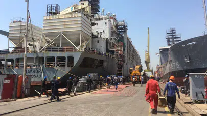 Gölcük Tersanesi’nde 3 bin işçinin yüzü güldü: Maaşlara dev zam geldi