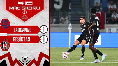 Beşiktaş, Türkiye'ye beraberlikle dönüyor!