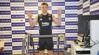 Beşiktaş'ın yeni transferi Rıdvan Yılmaz, sağlık kontrolünden geçti
