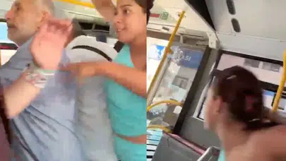 İETT otobüsünde biber gazlı kavga