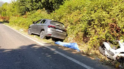 İzmir'de kahreden kaza: Motosikletle gezmeye gelen çift hayatını kaybetti!