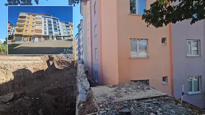 Erzurum'da heyelan paniğe neden oldu: 70 ev tahliye edildi!