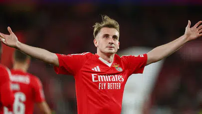 Benfica, Kerem Aktürkoğlu'nun Fenerbahçe'ye transfer olduğunu açıkladı