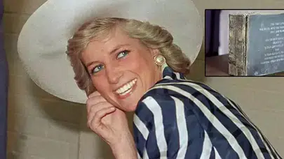 Prenses Diana'nın 1991'de gömülen zaman kapsülü ortaya çıktı!