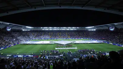 UEFA’dan 'Çocukları öldürmeyi bırakın' pankartı tepkilerin odağında!