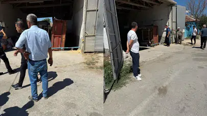 Eskişehir'de yem kırma makinesine düşen işçi ağır yaralandı