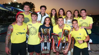 Fenerbahçe, Türkiye Kulüpler Arası Uzun Kulvar Yüzme Şampiyonası'nda 5 kupa kazandı