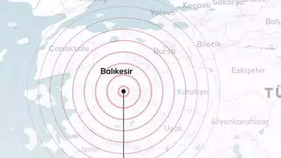 Balıkesir'de 879 artçı deprem meydana geldi!
