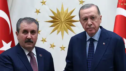 Cumhurbaşkanı Erdoğan, BBP lideri Destici'yi kabul etti!
