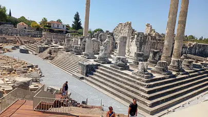 Apollon Tapınağı güçlendirme çalışmalarının ardından ziyarete açıldı