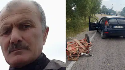 Bayburt'ta feci kaza! Otomobil ile motosiklet çarpıştı: 1 ölü