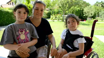 SMA Tip 2 hastası 8 yaşındaki Çağla, Dubai’deki gen tedavisiyle hayata tutundu