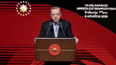 Cumhurbaşkanı Erdoğan, Uluslararası Arkeoloji Sempozyumu'nda!
