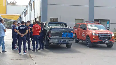 Manisa'da fabrikada kimyasal zehirlenme!