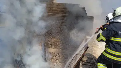 Hatay'da fabrika yangını!