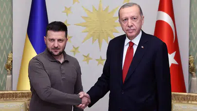 Zelensky'den Cumhurbaşkanı Erdoğan'a teşekkür