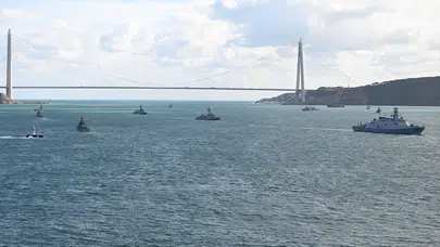 Preveze Deniz Zaferi’nin 487. yıl dönümü İstanbul Boğazı’nda kutlandı