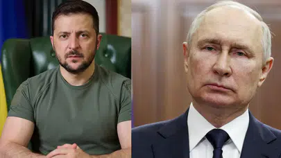 Zelensky'den Putin'e rest: Moskova'daki görüşmeyi reddedip Kiev'e çağırdı!