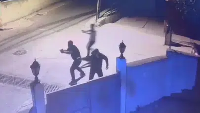 Maltepe’de silahlı saldırı anları güvenlik kamerasında: 1 kişi yaralandı!