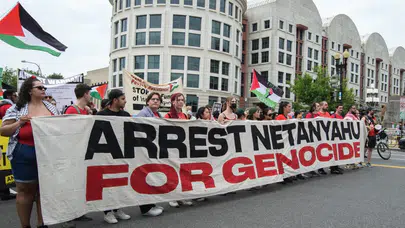 Netanyahu New York’ta protesto