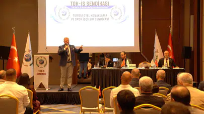 Enerji İşçileri Sendikası Genel Başkanı Mahmud Altunsoy'dan TOK-İŞ Sendikası'na destek