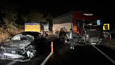 Bilecik'te 5 aracın birbirine girdiği zincirleme kaza! 4 yaralı