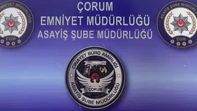Çorum'da hakkında yakalama kararı bulunan 4 kişi yakalandı!