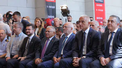Bakan Ersoy, Kayseri Kültür Yolu Festivali açılışında konuştu!